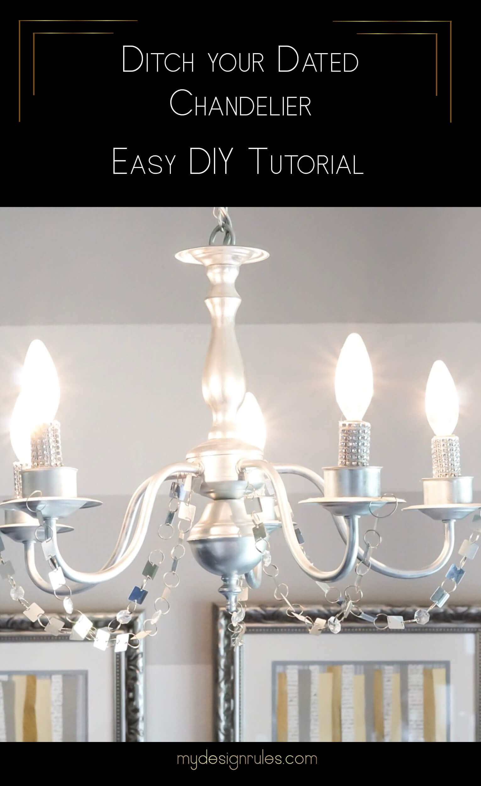 Easy deals diy chandelier