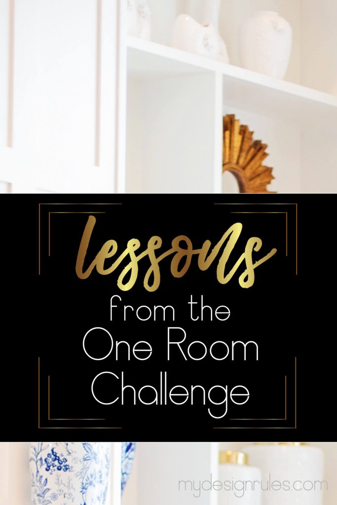Take a look at five rooms from the One Room Challenge. You can learn a lot from other designers.