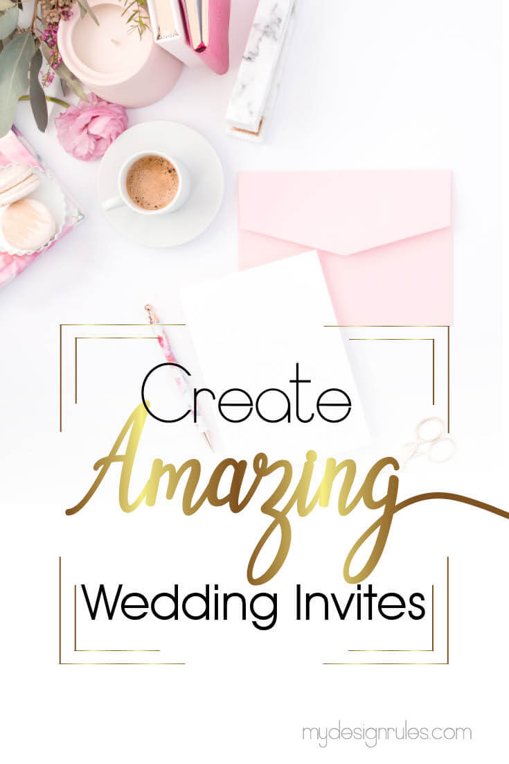 Follow these simple guidelines to create our own stunning wedding invitations.