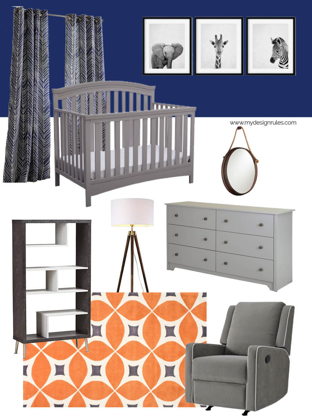 How to set up and decorate a baby nursery (In 6 weeks!) | My Design Rules