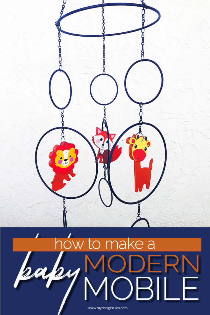 How to Make a Mobile: A Modern Hanging for Your Baby Nursery