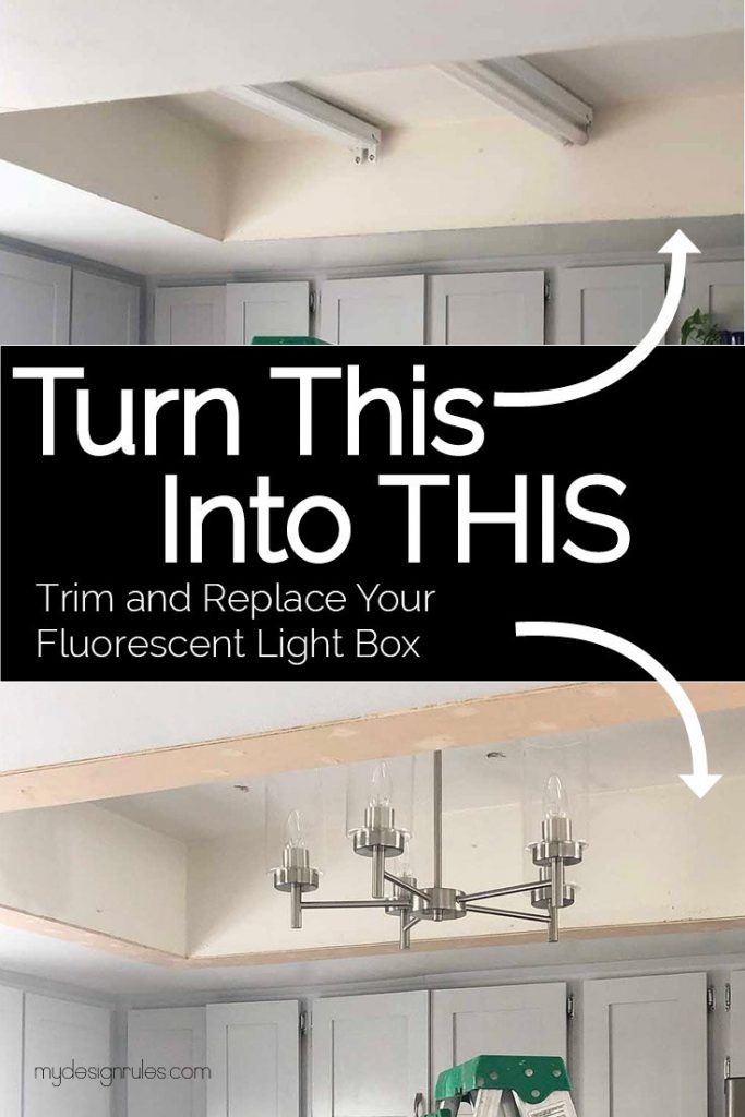 Replacing Fluorescent Light Boxes In Your Kitchen My Design Rules