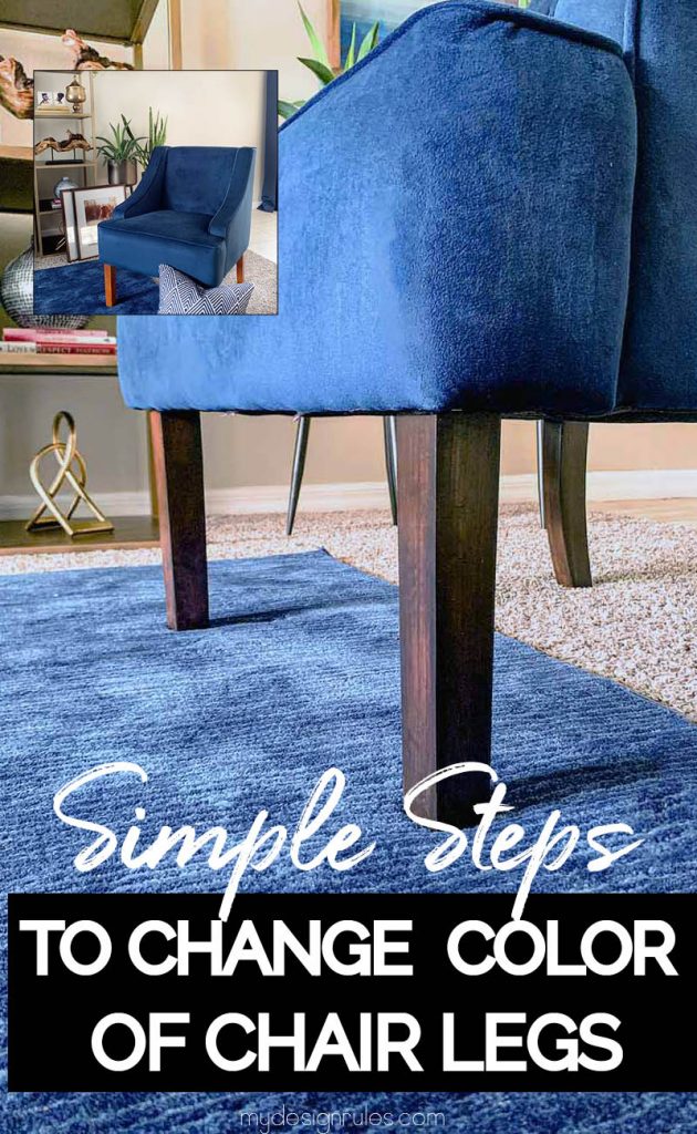 Change The Color Of Chair Legs In 3, How To Fix Dining Room Chair Legs
